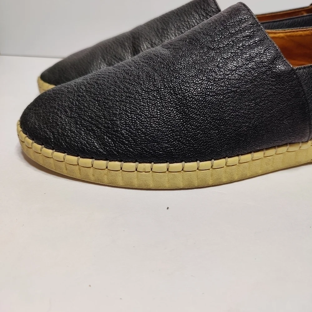 Viccini Freedom 01 Loafers Black Slip on  Leather Snakeskin Men's Size 11